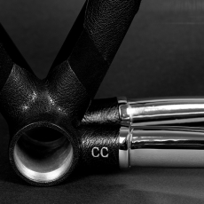 Cadre de vélo gainé de cuir