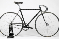 Cadre de vélo gainé de cuir