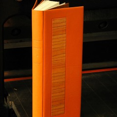Reliure à plats rapportés